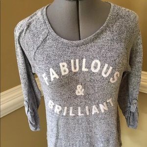 Justice lightweight sweater “Fabulous & Brilliant”